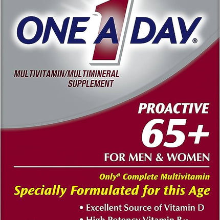 One A Day Proactive 65+ For Men & Women Tabs 65's