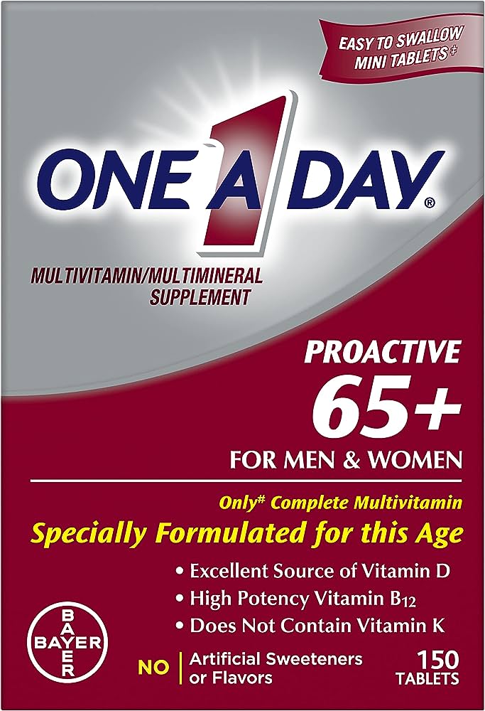 One A Day Proactive 65+ For Men & Women Tabs 65's