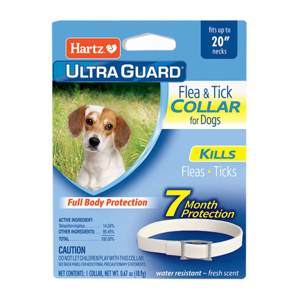 Hartz Ultra Guard Flea & Tick Collar for Dogs 20"