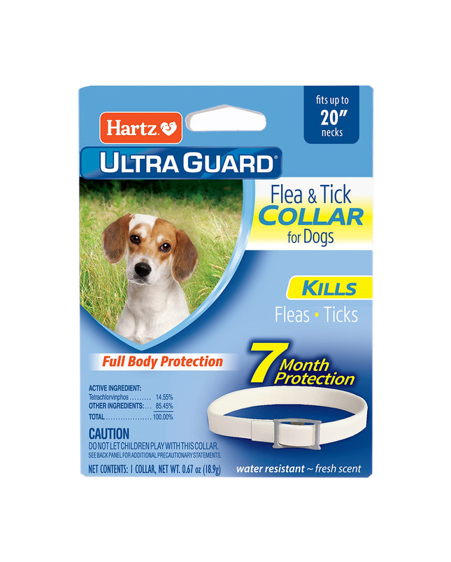 Hartz Ultra Guard Flea & Tick Collar for Dogs 20"