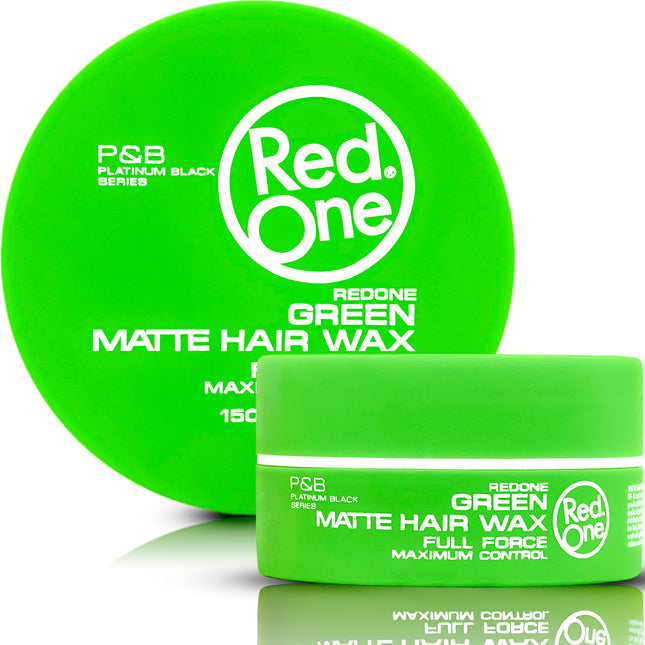 Red One Green Matte Hair Wax 5oz