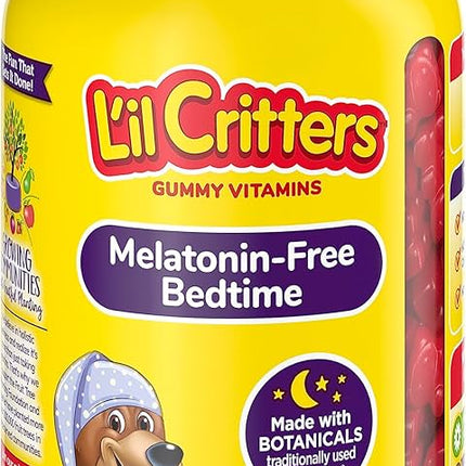 L'il Critters Melatonin-Free Bedtime Gummies 60's