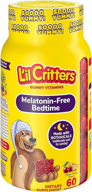 L'il Critters Melatonin-Free Bedtime Gummies 60's