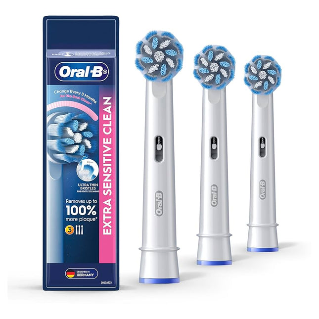 Oral B Sensitive Clean T/Brush Heads 3pk
