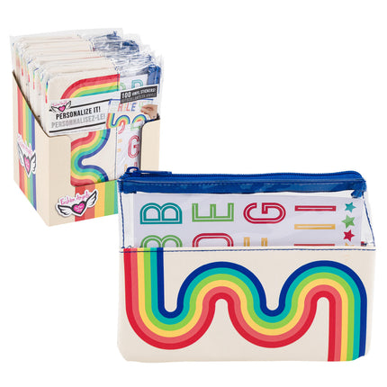 Fashion Angels Personalize-It Pouch Rainbow