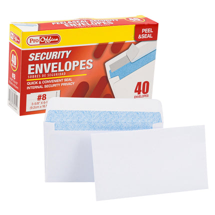 ENVELOPE 40CT 5/8" X 1/2"