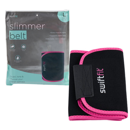 Swiftfit Slimming Belt Black Lrg