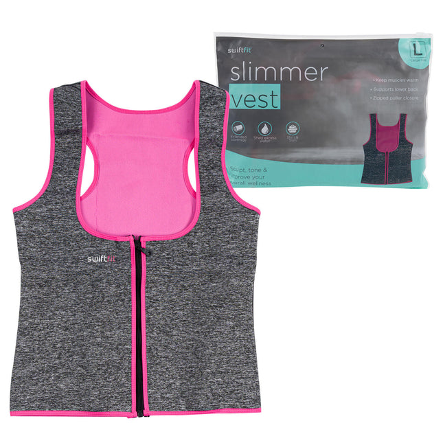 Swiftfit  Slimming Vest Women Black LRG