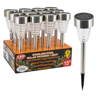 Solar Light Led Lamp 15"