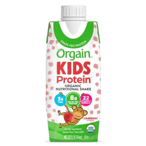 Orgain Kids Protein Nut Shake Strawberry 8.25 fl.oz