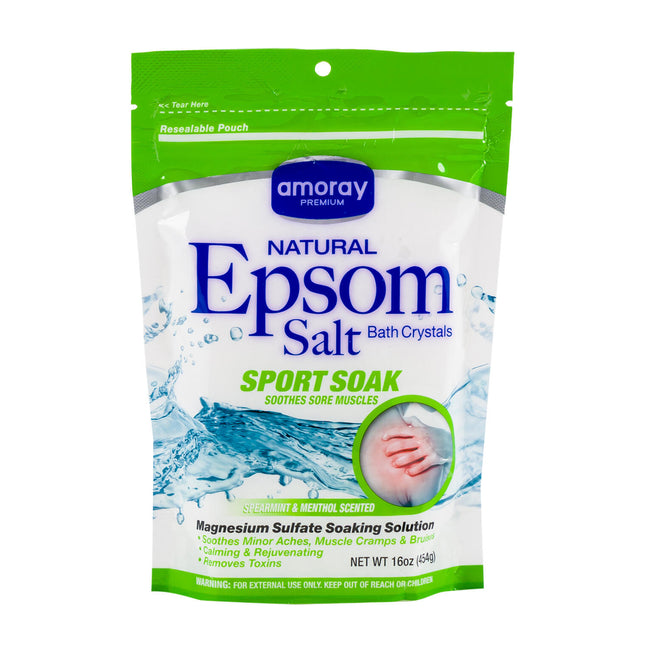 Amoray Natural Epsom Slts 16oz