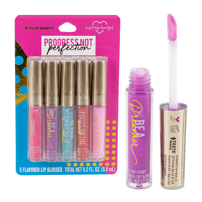 LIP GLOSS 5PC ASST