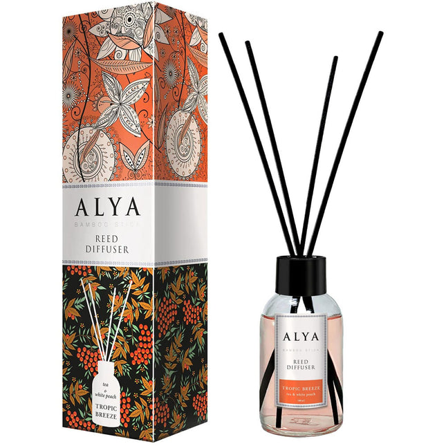 Alya Bamboo Stick Tropic Breeze Reed Diffuser 100ml