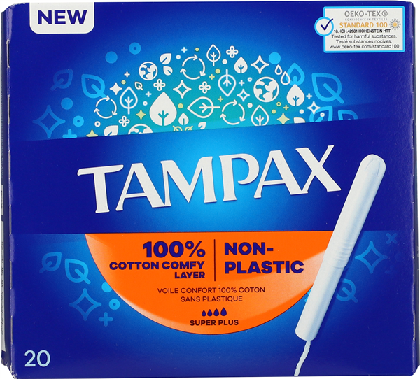 Tampax Super Plus 20's