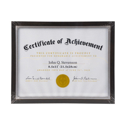 Certificate Frame Brown