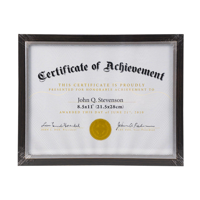 Certificate Frame Brown