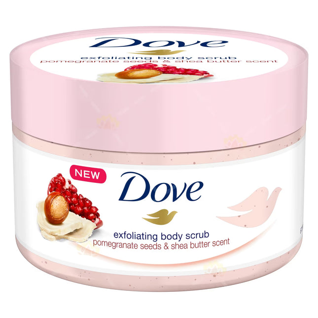 Dove Body Scrub Pomegranate Jar 225ml