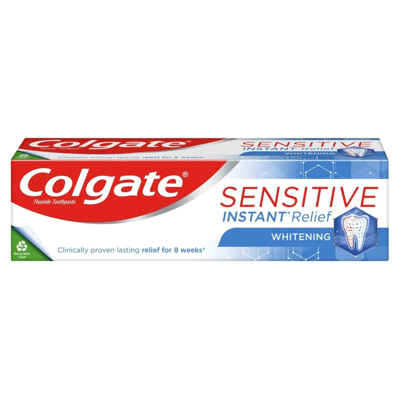 Colgate Toothpaste Sensitive Instant Relief White 75ml