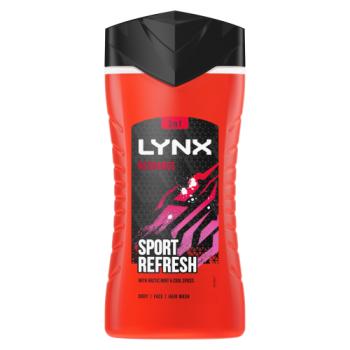 Lynx Shower Gel Recharge Sport Refresh 225ml