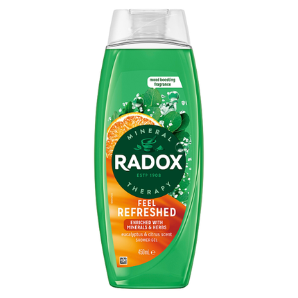 RADOX SHOWER GEL 450ML FEEL REFRESHED