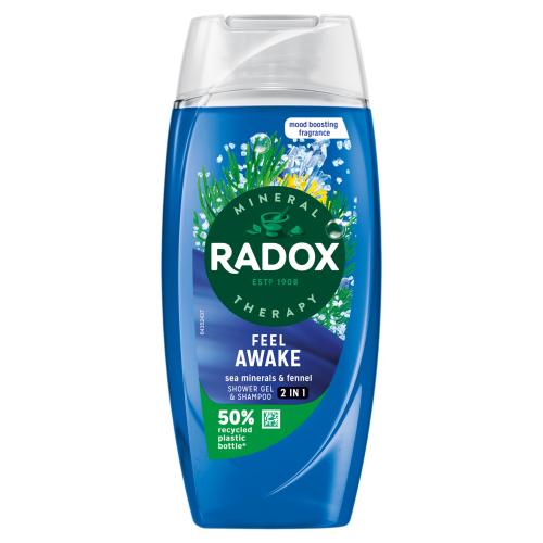 Radox Men Shower Gel 2-in-1 Feel Awake 225ml