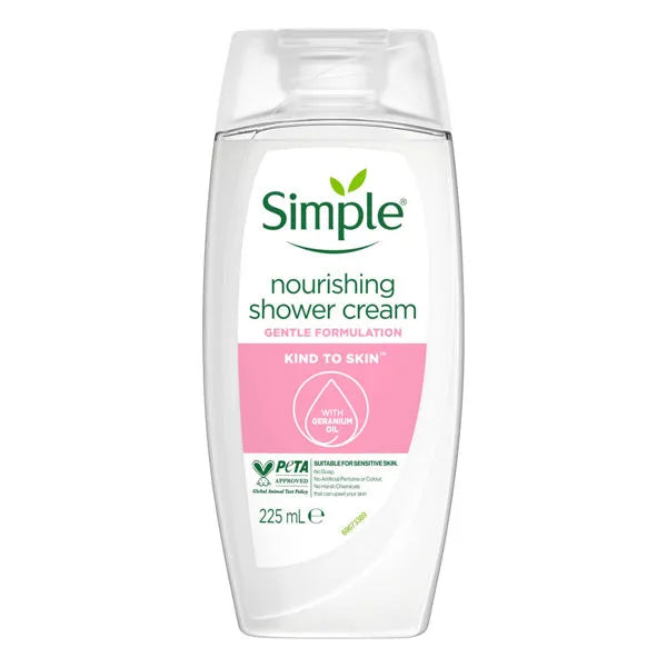Simple Shower Gel Nourishing 225ml