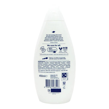 Dove Body Wash Hydrate 450ml