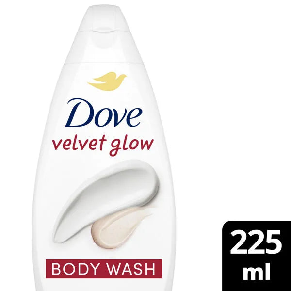 Dove Body Wash Velvet Glow 225ml