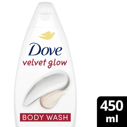 Dove Body Wash Velvet Glow 450ml