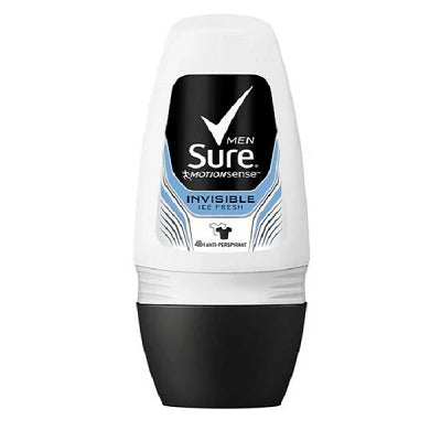 SURE ROLLON MENS INVISIBLE ICE FRESH