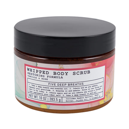 Scent Happy Whipped Body Scrub Vanilla & Rose 283.5g