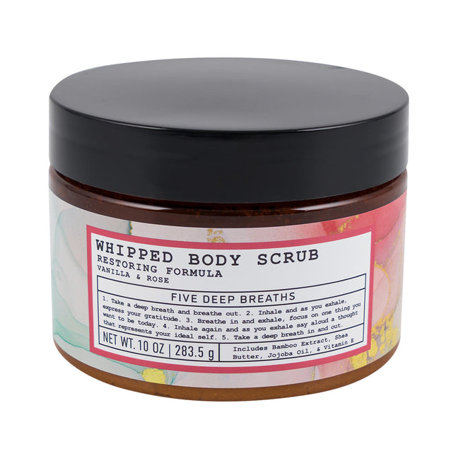 Scent Happy Whipped Body Scrub Vanilla & Rose 283.5g