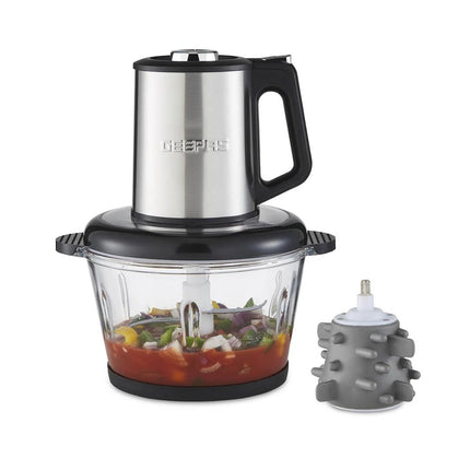 Geepas 400w Mini Food Processor & Mini Chopper 1.2L