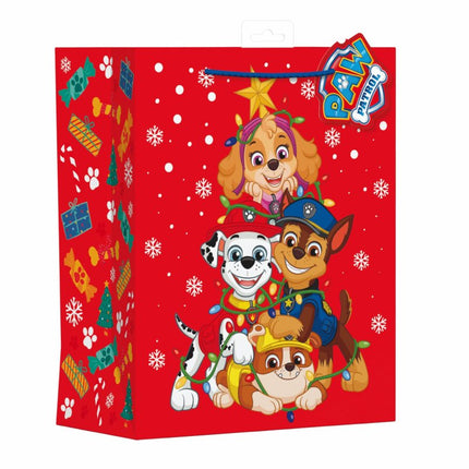 Christmas Paw Patrol Gift Bag Large