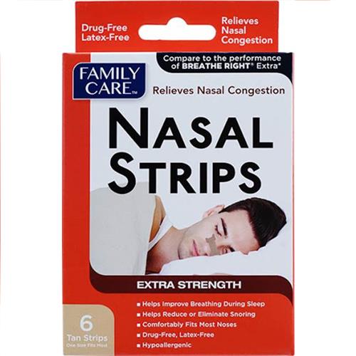 Family Care Nasal Strips 12 strips