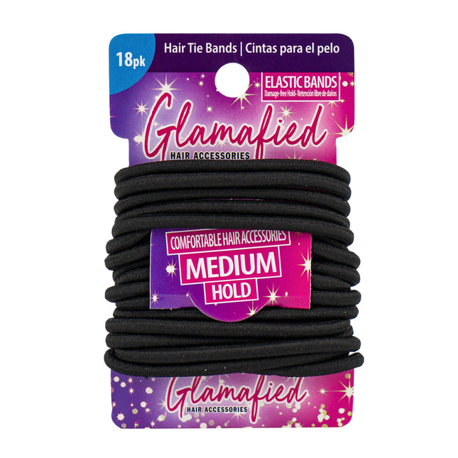 Glamafied Elastic Bands 18 pk