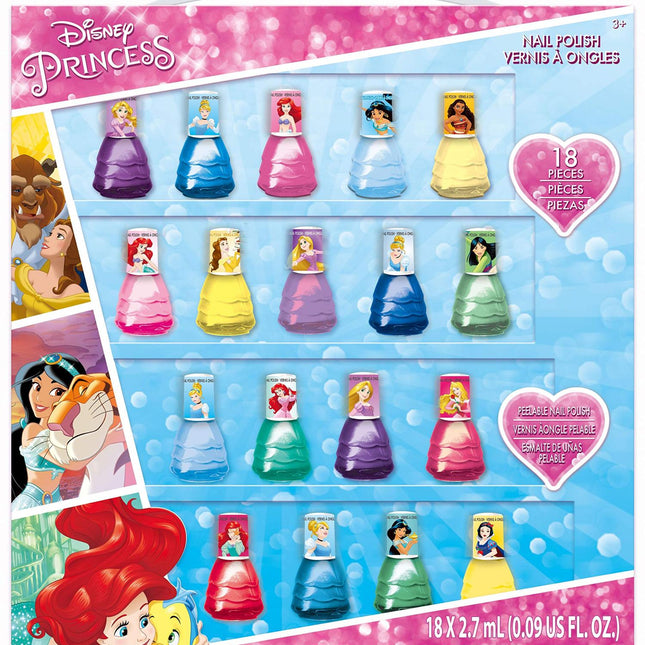 Disney Princess Nail Polish Set 18pk