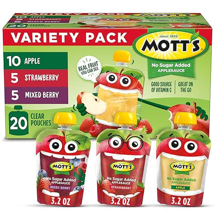 Motts Apple Sauce Variety Pack 3.2oz