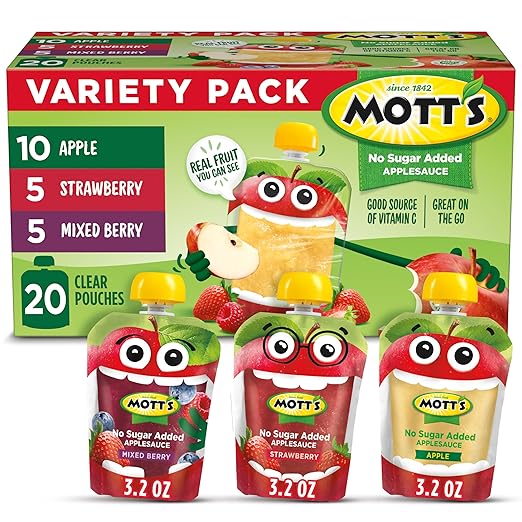 Motts Apple Sauce Variety Pack 3.2oz