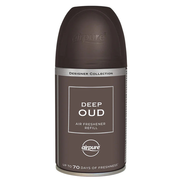 AIRPURE AIR FRESH AUTO REFIL DEEP OUD 250ML