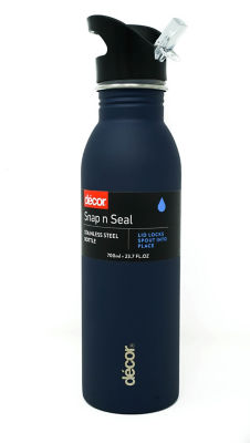 Decor Snap N Seal Stainless Steel Bottle 700ml