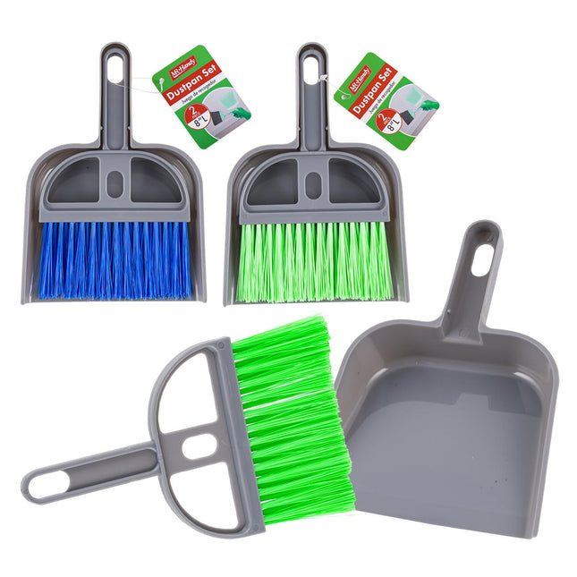 MR HANDY DUSTPAN SET 2PC ASST