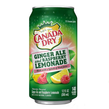 Canada Dry Ginger Ale Raspberry & Lemonade 12 fl.oz