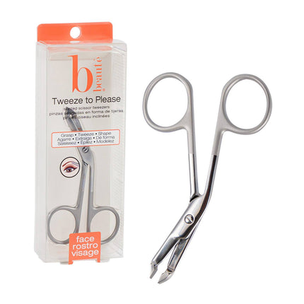 b-Beaute Tweeze to Please Slanted Scissor Tweezer