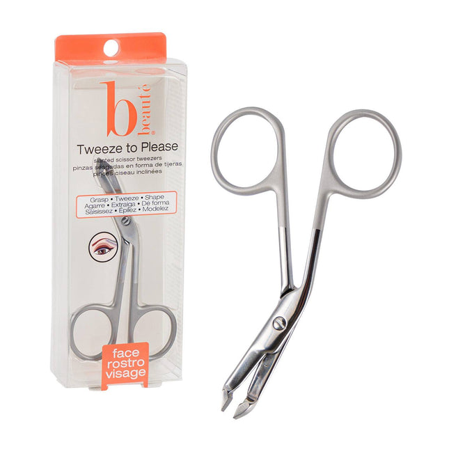 b-Beaute Tweeze to Please Slanted Scissor Tweezer