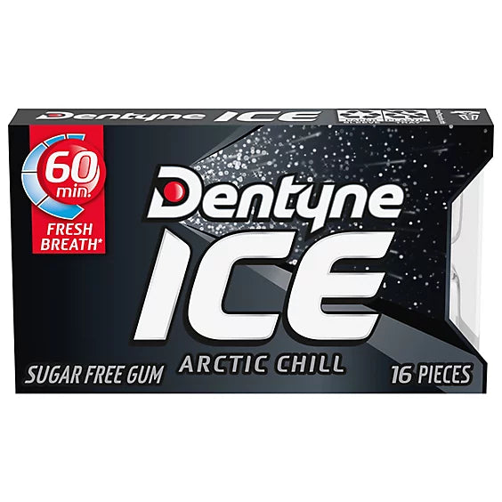 Trident Dentyne Arctic Chill SF Gum 16's