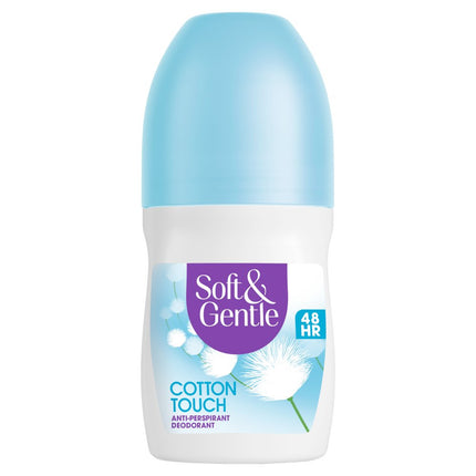 Soft & Gentle Deodorant Cotton Touch Roll On 50ml