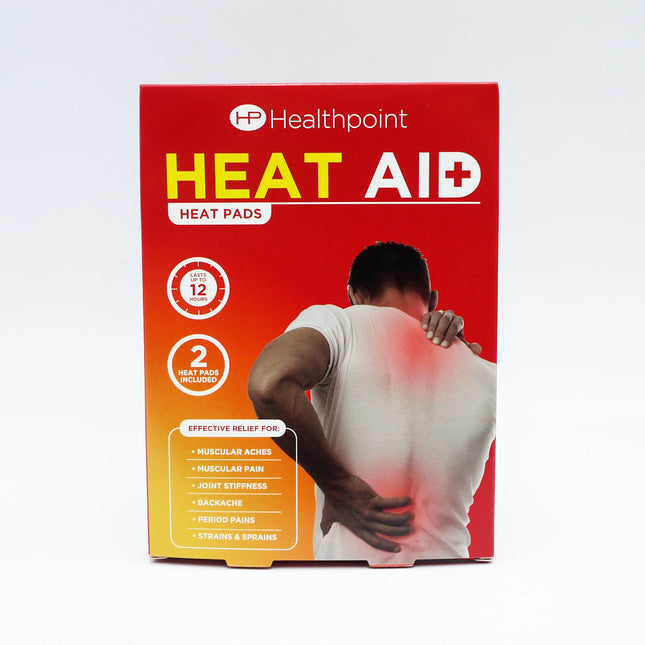 Healthpoint Heataid Heat Pads 2pk