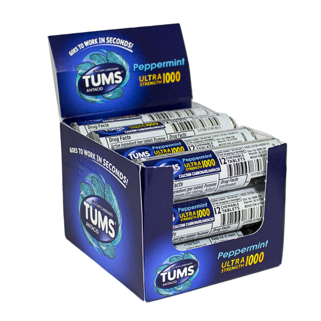 Tums Peppermint Ultra Strenght