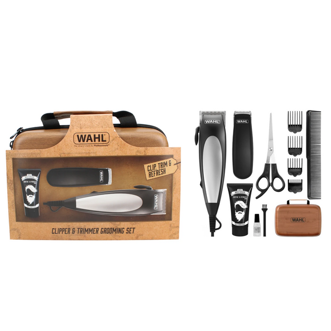Wahl Clipper & Trimmer Grooming Set 3PC